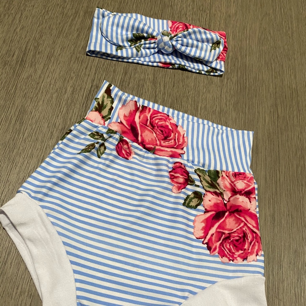 Bummies and headband bow